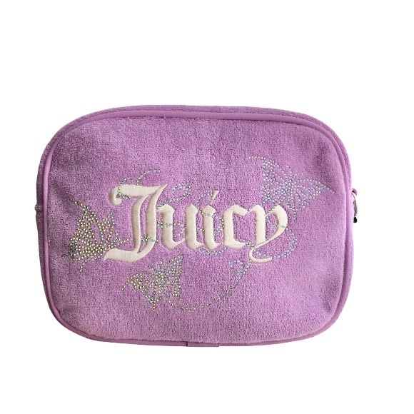 NWT Juicy Couture Purple Crossbody butterfly bag purse - Picture 2 of 3